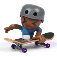 Tech Deck SK8 Crew fingerboard s figurkou šedá helma