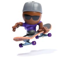 Tech Deck Sk8 Crew fingerboard s figurkou šedivá kšiltovka 3