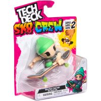 Tech Deck Sk8 Crew fingerboard s figurkou zelená čepice 5