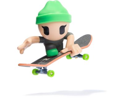 Tech Deck Sk8 Crew fingerboard s figurkou zelená čepice