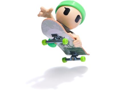 Tech Deck Sk8 Crew fingerboard s figurkou zelená čepice
