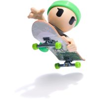 Tech Deck Sk8 Crew fingerboard s figurkou zelená čepice 3