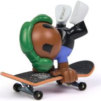 Tech Deck SK8 Crew fingerboard s figurkou zelená sluchátka