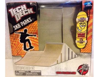 Tech Deck Skate Park S Fingerboardem Oranžová