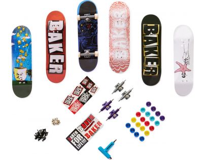 Tech Deck Skateshop 6 ks s příslušenstvím Baker