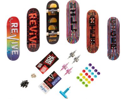 Tech Deck Skateshop 6 ks s příslušenstvím Revive