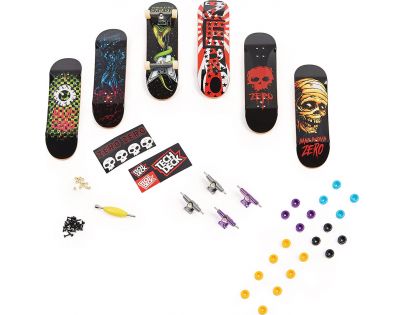 Tech Deck Skateshop 6 ks s příslušenstvím Zero