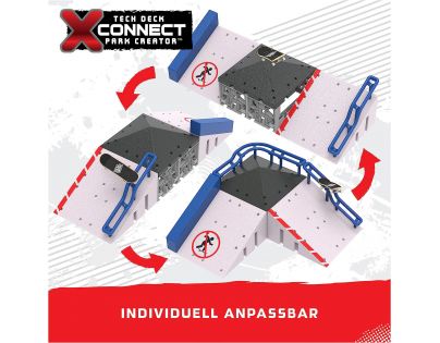 Tech Deck Xconnect Park Pyramid Point