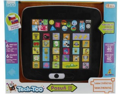 Alltoys Tech Too Dětský tablet Zvířátka