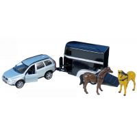 Kids GLOBE 521631 - Volvo XC90 kov s přívěsem pro koně 3