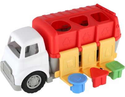 Teddies Auto popeláři s doplňky plast na volný chod 13x17x34cm 18m+