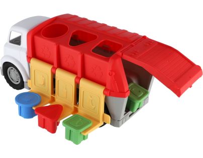 Teddies Auto popeláři s doplňky plast na volný chod 13x17x34cm 18m+