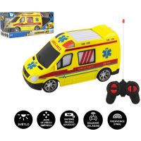 Auto RC ambulance plast 20 cm 27 MHz 5