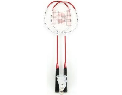 Badminton sada se 3 košíčky červené