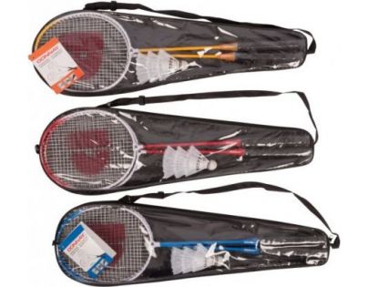 Badminton sada se 3 košíčky červené
