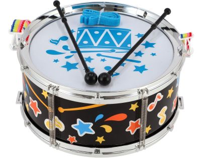 Teddies Buben Bubínek plast 23x10cm s popruhem a paličkami v sáčku