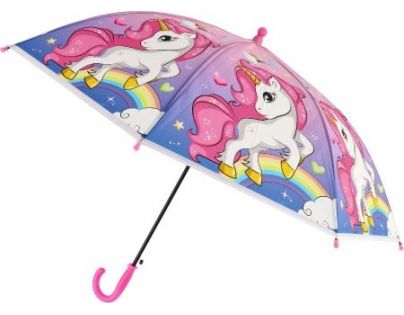 Teddies Deštník jednorožec