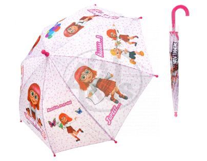 MIKRO 25067 - Deštník Hurvínek - růžový 56cm