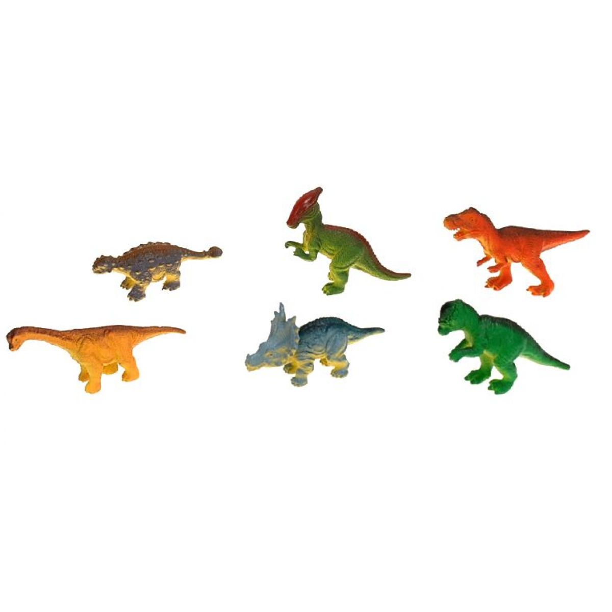 Dinosaurus plast 7-9cm 6ks