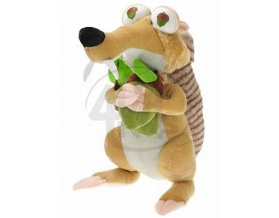 MIKRO 26992 - Doba ledová 4 - veverka Scrat plyšová 19cm