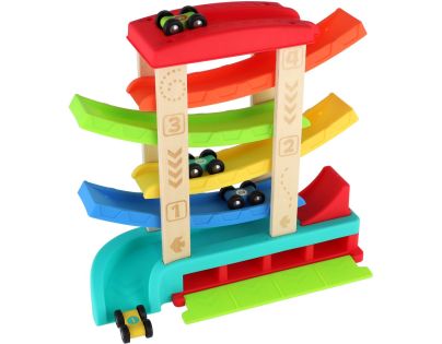 Teddies Dráha závodní kaskádová pro auta