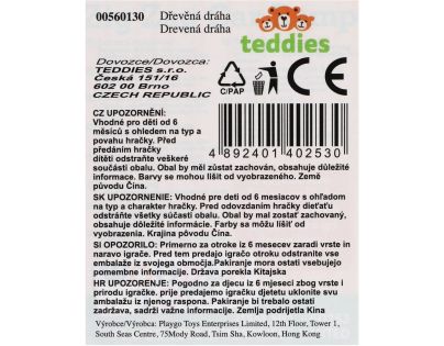 Teddies Dráha závodní kaskádová pro auta