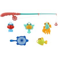 Teddies Hra ryby rybář s prutem 45cm plast 4 barvy na kartě 17x58cm 2