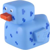 Teddies Kačenka pixel do vany guma 8x10cm 4 barvy 24ks v boxu 4