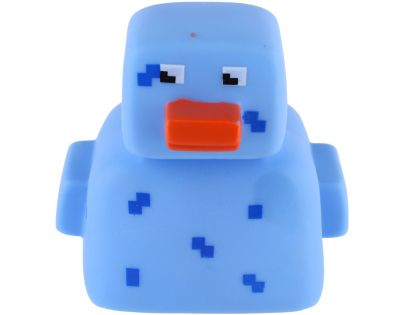Teddies Kačenka pixel do vany guma 8x10cm 4 barvy 24ks v boxu
