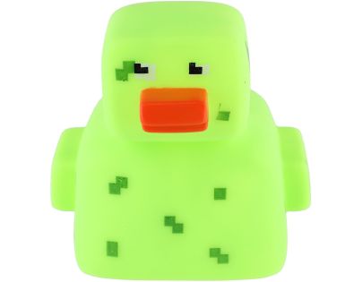 Teddies Kačenka pixel do vany guma 8x10cm 4 barvy 24ks v boxu