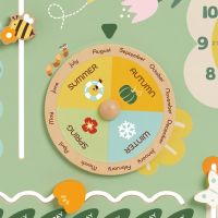 Teddies Kalendář dřevěný v anglickém jazyce v krabici 31x31x5cm 3
