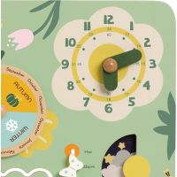 Teddies Kalendář dřevěný v anglickém jazyce v krabici 31x31x5cm 4