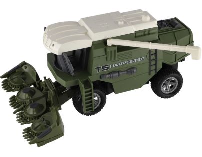 Teddies Kombajn na kukuřici RC  22cm 27MHz