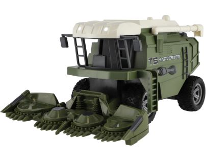 Teddies Kombajn na kukuřici RC  22cm 27MHz