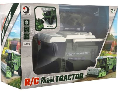 Teddies Kombajn na kukuřici RC  22cm 27MHz