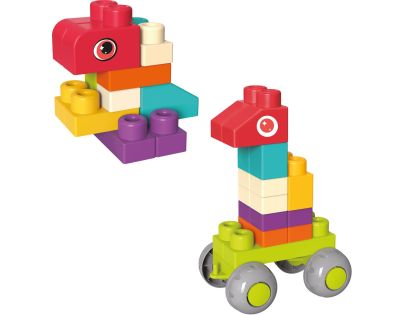 Teddies Kostky stavebnice 48ks plast v plastovém kufříku 26x12x19cm 18m+