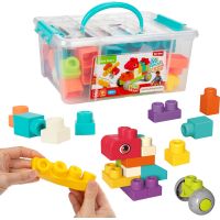 Teddies Kostky stavebnice 48ks plast v plastovém kufříku 26x12x19cm 18m+ 5