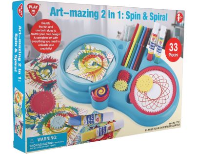 Teddies Kreslící kreativní sada 33ks v krabici 44x30x5,5cm