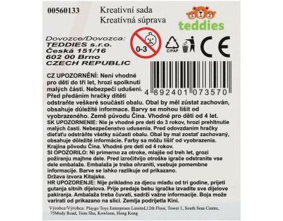 Teddies Kreslící kreativní sada 33ks v krabici 44x30x5,5cm
