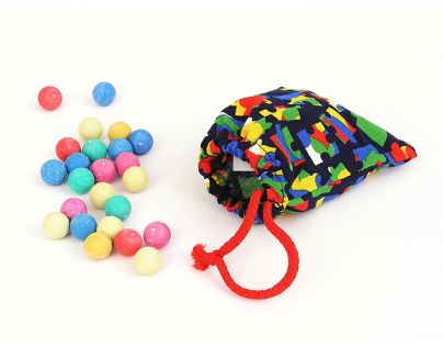 Efko Nerozbitné kuličky v textilním pytlíku 20 ks