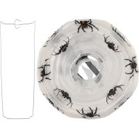 Teddies Lampion koule Halloween se střapci papír průměr 30cm v sáčku (bez hůlky) 3 druhy karneval 5