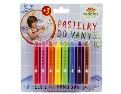 Pastelky do vany 8 ks
