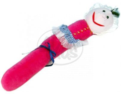 Wiky 52003 - Žížala Julie plyš 75cm na baterie 3xAA česky zpívající