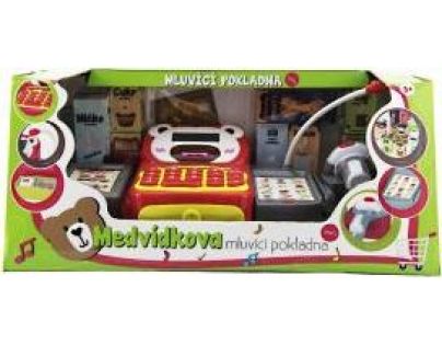 Pokladna digitální mluvící CZ 36 cm s doplňky