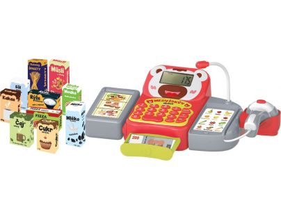 Pokladna digitální mluvící CZ 36 cm s doplňky