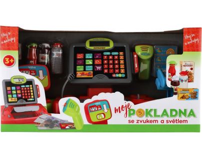 Pokladna velká digitální - Poškozený obal