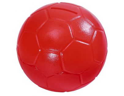 Pokladnička Míč Tango 11 cm Červená