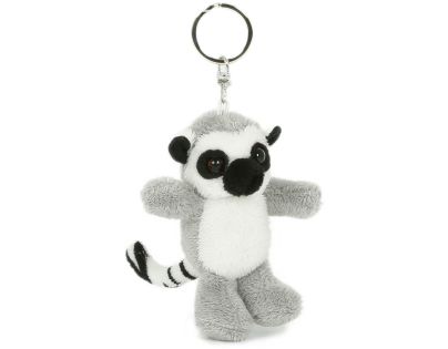 Teddies Přívěsek na klíče Lemur kata plyš 7x8cm