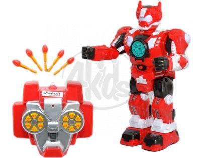 RC Robot 33 cm - Červená