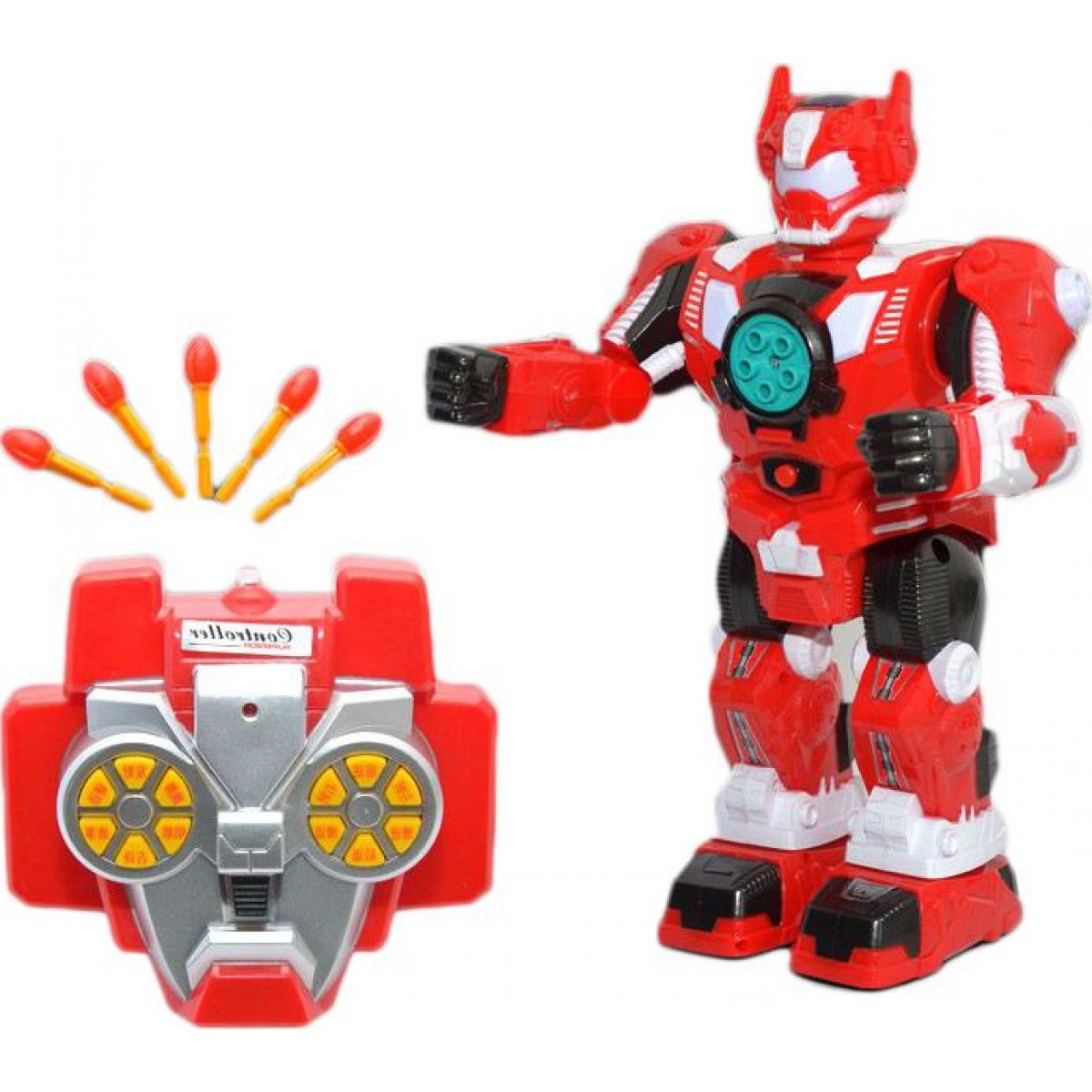 RC Robot 33 cm - Červená